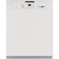 miele g4203i full-size semi-integrated dishwasher - white white