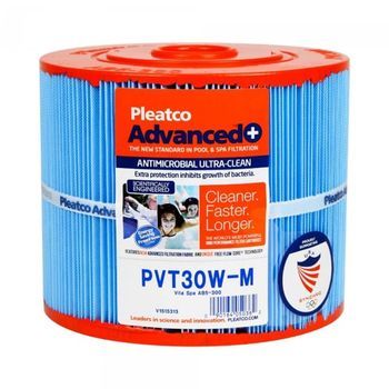 Cartucho Filtro Agua Piscina Spa Pvt30w-m Pleatco Advanced Microban Vita Spa Ab5-300