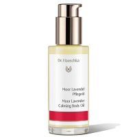aceite corporal relajante moor lavender de dr hauschka 75 ml