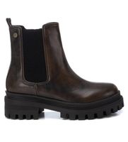 xti para mujer 14300402-bronce botines 143004 marron 36 8 a 10cm cordones cremallera casual