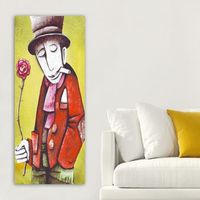 pintura decorativa lienzo dky22078318850120 multicolor 50x120