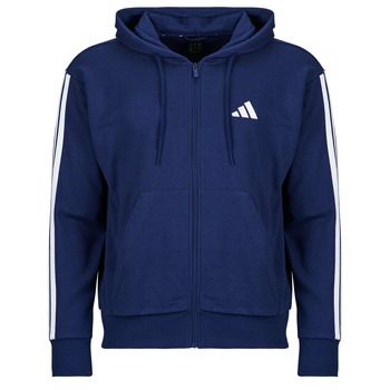 adidas Chaqueta deporte Essentials 3-Stripes French Terry Full-Zip Hoodie para hombre