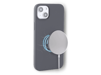 Funda móvil - ISY ISC-2429, Para Apple iPhone 14, Silicona, Negro