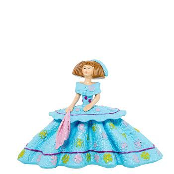 Figura Menina Celeste