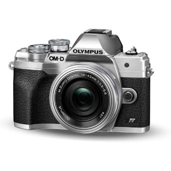 Cámara Micro 4/3 OM-D E-M10 Mark IV 20,3MP 4K UHD 14-42mm f/3.5-5.6 EZ WiFi Bluetooth