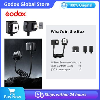 Cable de extensión de zapata multiinterfaz Godox GAC-IC13 para cámara Sony, adaptador de zapata de 50CM para micrófono Audio profesional Con