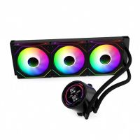 refrigeracion liquida progaming icepulse 360 360mm 3 ventiladores argb pantalla lcd