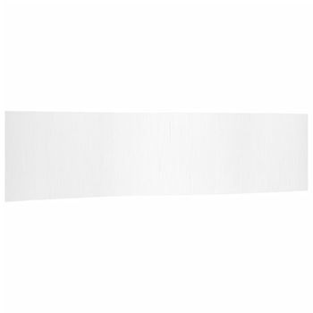 Biombo Divisor De Bambú Blanco Ancho 800 Cm Alto 165 Cm Vidaxl