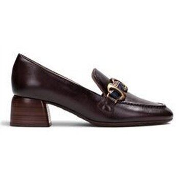 Hispanitas Zapatos de tacón mocasin Varsovia marrón para mujer