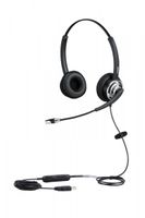 allnet 8805-82ms auricular y casco auriculares alambrico diadema oficinacentro de llamadas negro