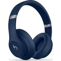 beats studio 3 wireless bluetooth noise-cancelling headphones - blue blue