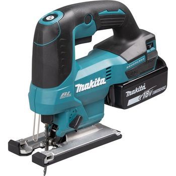 Makita Djv184z, Sierra De Calar Sin Escobillas 18v Lxt, Herramienta De Corte De Precisión Con Mango En D, Verde Azulado