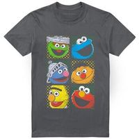 sesame street camiseta tv21148 para mujer