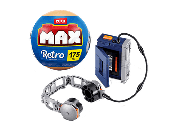 Figura - Sherwood MAX Build more Walkman Retro, 188 piezas