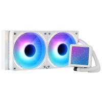 forgeon solum refrigeracion liquida 240 argb kit liquid cooler blanca