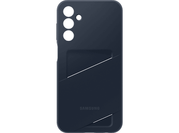 Funda móvil - Samsung, Galaxy A15 5G, Trasera, Bolsillo para tarjeta, Negro/Azul