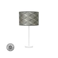 sobremesa alto 1xe27 blanco tetris gris 63x30x30cm moda