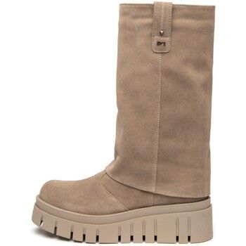NeroGiardini Botas Velour Tr Sulmona Fango para mujer