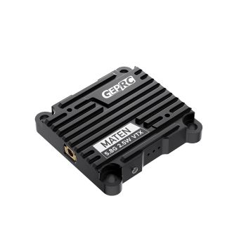Transmisor FPV GEPRC MATEN de 5.8GHz y 2500mW con micrófono incorporado,modo Pit de IRC Tramp y antena MMCX. Rango de vo