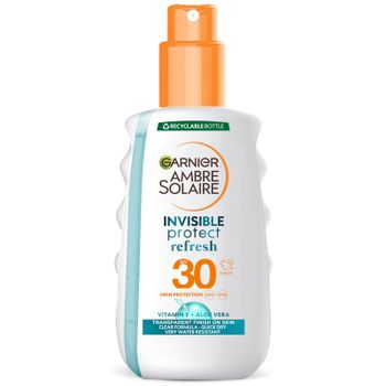 Ambre Solaire Clear Protect Transparent Sun Cream Protection Spray SPF30 200ml