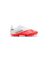botas de futbol de futbol puma ultra 7 play mg ultra rojo nino