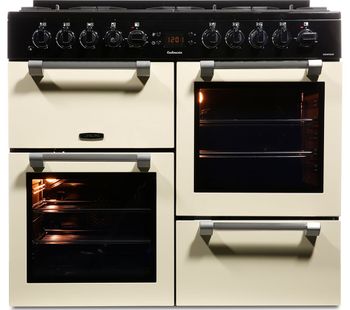 LEISURE Cookmaster CK100F232C Dual Fuel Range Cooker - Cream, Cream