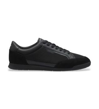 BOSS para hombre. 50573552 Zapatillas Nitan Lowp negro (42), Plano, Cordones, Casual