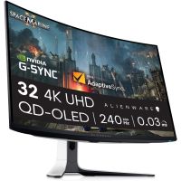 dell alienware aw3225qf 32 qd-oled ultrahd 4k 240hz 003ms altura ajustable g-sync curva