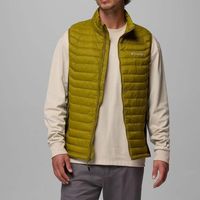 columbia chaqueta de punto powder pass hybrid vest para hombre