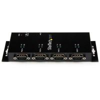 startech concentrador adaptador usb a serie rs232 db9 4 puertos