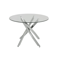 dudeco mesa de cristal 100 cristal
