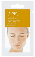 ziaja mascarilla facial anti-estres con arcilla amarilla 7 ml