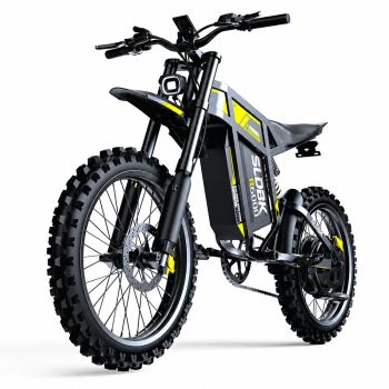 [EU Direct] SLDBK R6000 Motocicleta eléctrica para tierra, batería 60V 30Ah, motor de potencia pico 7000W, velocidad máx