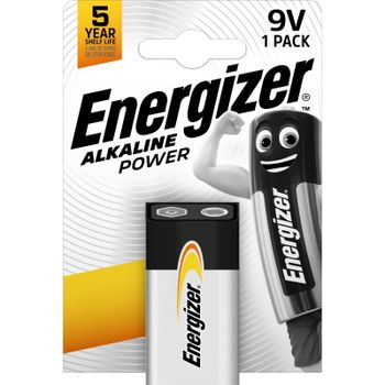 Energizer Alkaline Power Pila Alcalina 6LR61 9V