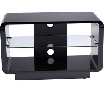 ALPHASON Luna 800 TV Stand - Black, Black