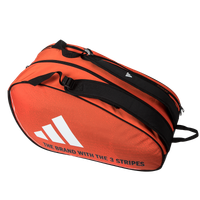 paletero adidas control orange 34 - paletero de padel