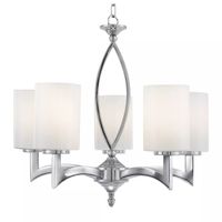 lampara de arana gina 5 luces