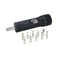 destornillador de par shsiwi ysq-70 ajustable de 10-70 in-lb con 10 puntas de 14 de drive herramientas de precision de