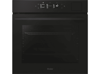 Horno a vapor - Haier ID Series 4 H6 ID46G3SYTB, Multifunción, Pirolítico y por agua, 78 l, Vapor Steam Plus, 27 funciones, 60 cm, Negro