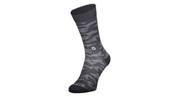 Calcetines scott trail camo crew gris blanco