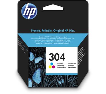 HP 304 Tri-colour Ink Cartridge