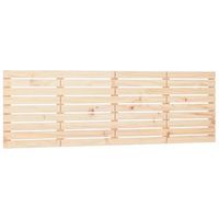 cabecero para dormir accesorio para dormitorio mueble de pared estilo palet 206 x 3 x 63 cm madera maciza de pino tdl0202753