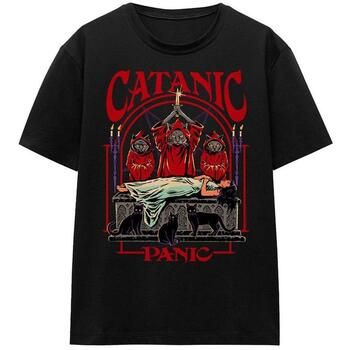 Steven Rhodes Camiseta Catanic Panic para mujer