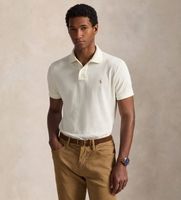 polo ralph lauren para hombre 710680784372 el iconico polo de pique blanco roto l casual algodon manga corta