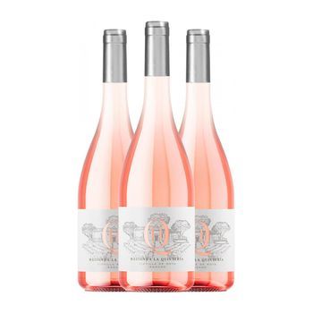 The Wine Hunter Vino Rosado Hacienda La Quintería Rosado Vino 75 Cl 13.5% Vol. (pack De 3 Unidades)