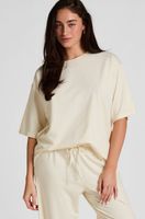 hunkemoller pyjama top loose blanco