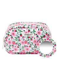 cath kidston gifts and sets strawberry make-up bag with mirror