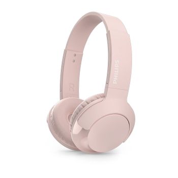Philips on-ear headband wireless headphone pink