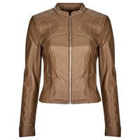 vero moda cazadora de cuero vmfavodona coated jacket noos para mujer