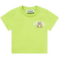 moschino camiseta mzm047lime para nino